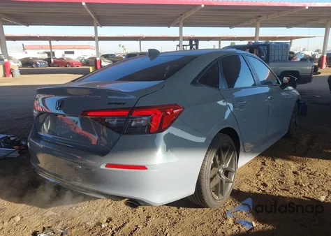 2023 Honda Civic Sport из США, поврежденный, VIN 2HGFE2F56PH540616